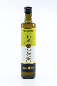 Divine Olive - Format de bouteilles de 500ml et 250ml